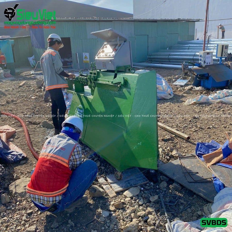 (Cũ) Máy bẻ đai tự động sắt 6-8mm SVBDS (Điện 220v) - Loại 2