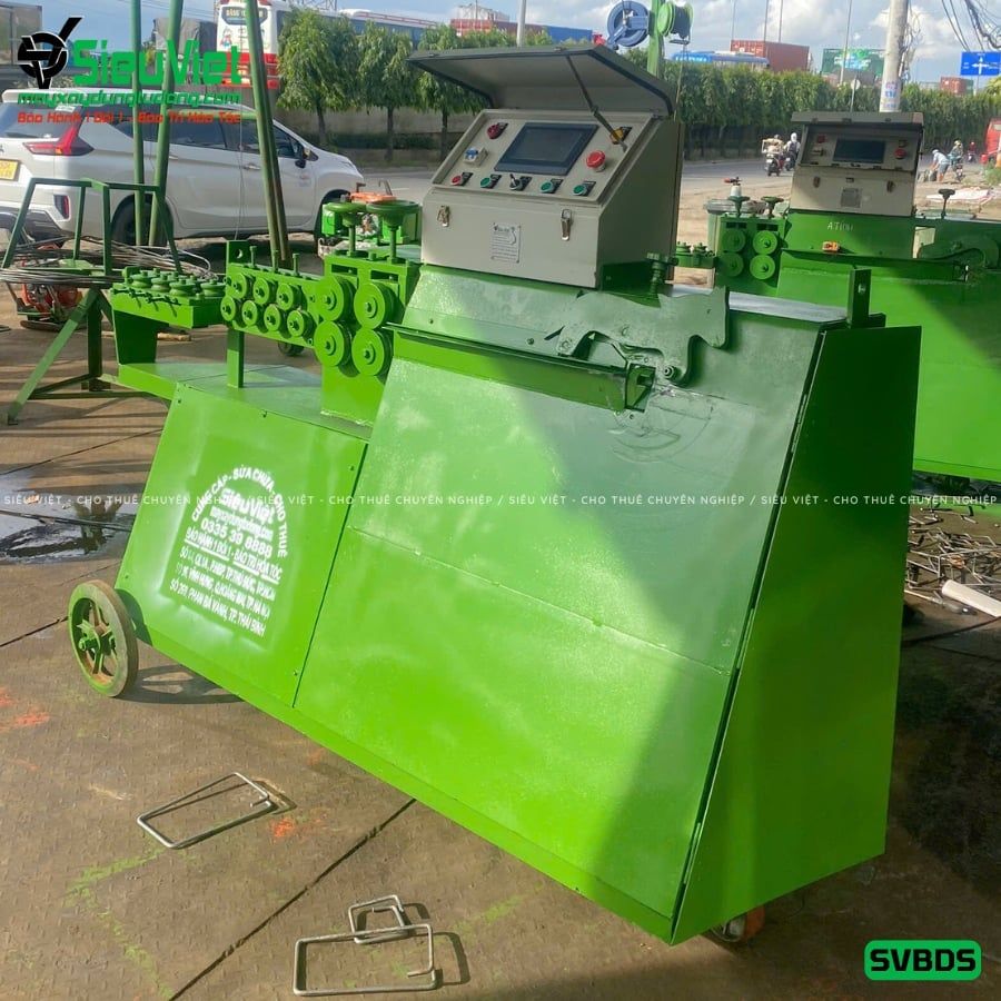 (Cũ) Máy bẻ đai tự động sắt 6-8mm SVBDS (Điện 220v) - Loại 2