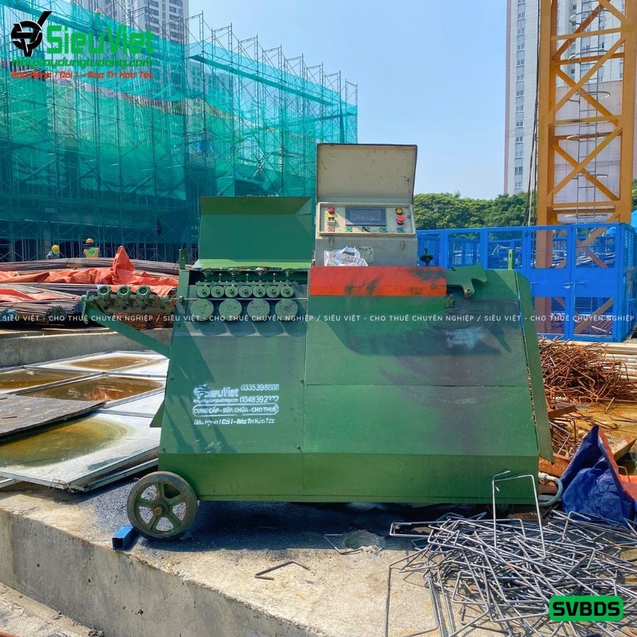 Máy bẻ đai sắt tự động SVBDS Việt Nam (Điện 220V, Dân Dụng)