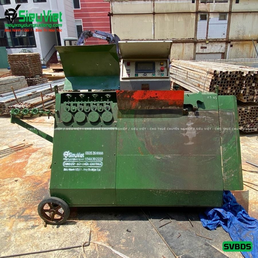 Máy bẻ đai sắt tự động SVBDS Việt Nam (Điện 220V, Dân Dụng)