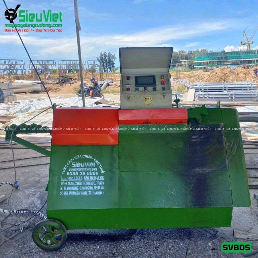 Thuê Tháng Máy bẻ đai sắt phi 6-8mm SVBDS - Điện 220V, Dân dụng