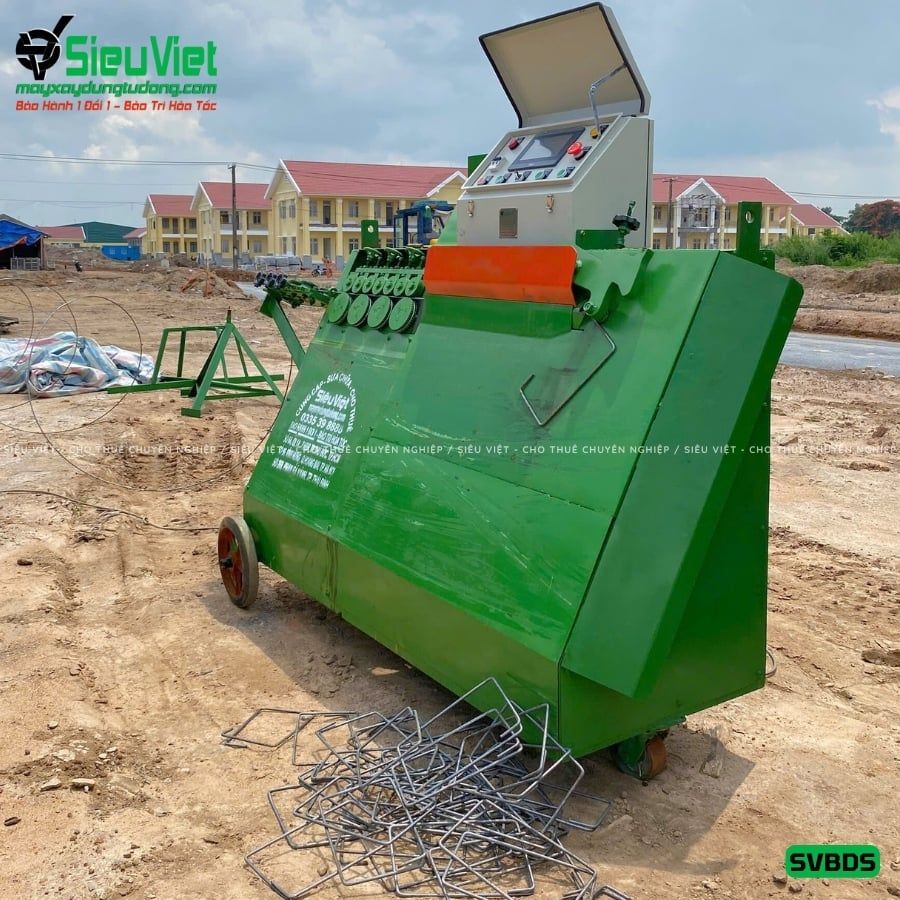 Máy bẻ đai sắt tự động SVBDS Việt Nam (Điện 220V, Dân Dụng)