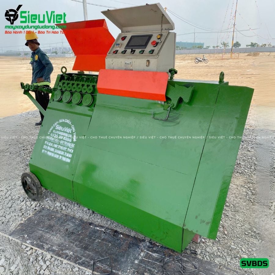 Máy bẻ đai sắt tự động SVBDS Việt Nam (Điện 220V, Dân Dụng)