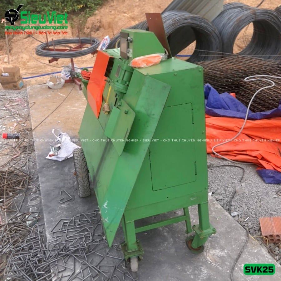 Máy bẻ đai sắt tự động SVK25 (Điện 220v - Dân dụng)