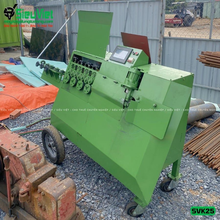 Máy bẻ đai sắt tự động SVK25 (Điện 220v - Dân dụng)