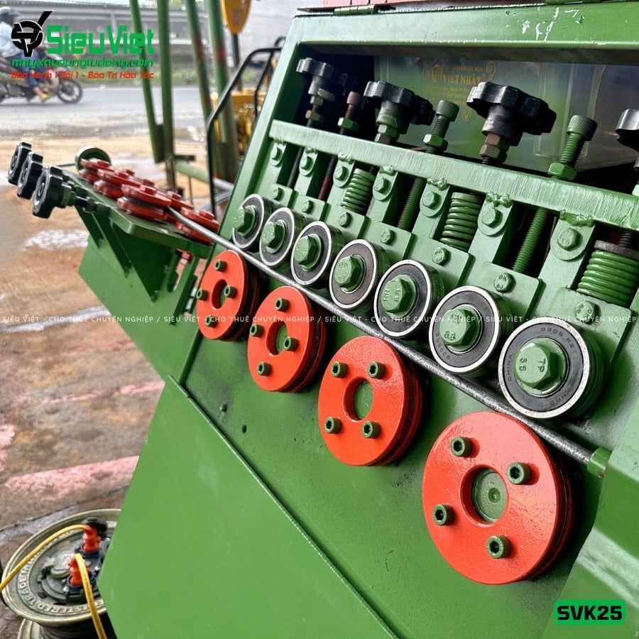 Máy bẻ đai sắt tự động SVK25 (Điện 220v - Dân dụng)
