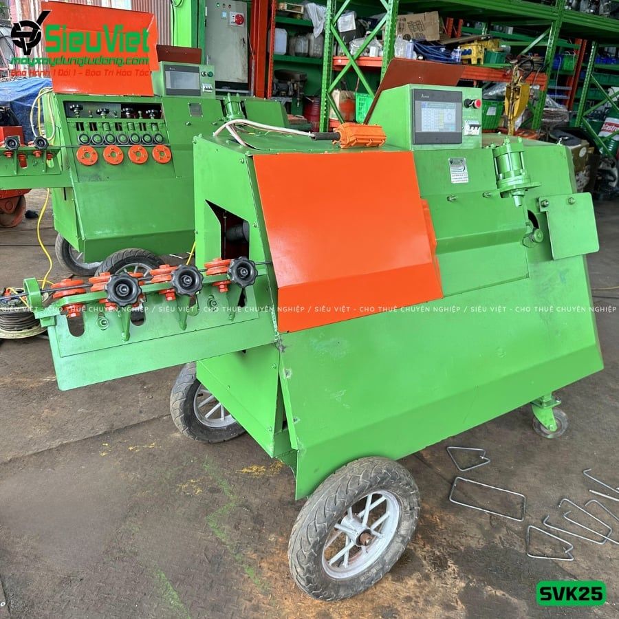 Máy bẻ đai sắt tự động SVK25 (Điện 220v - Dân dụng)