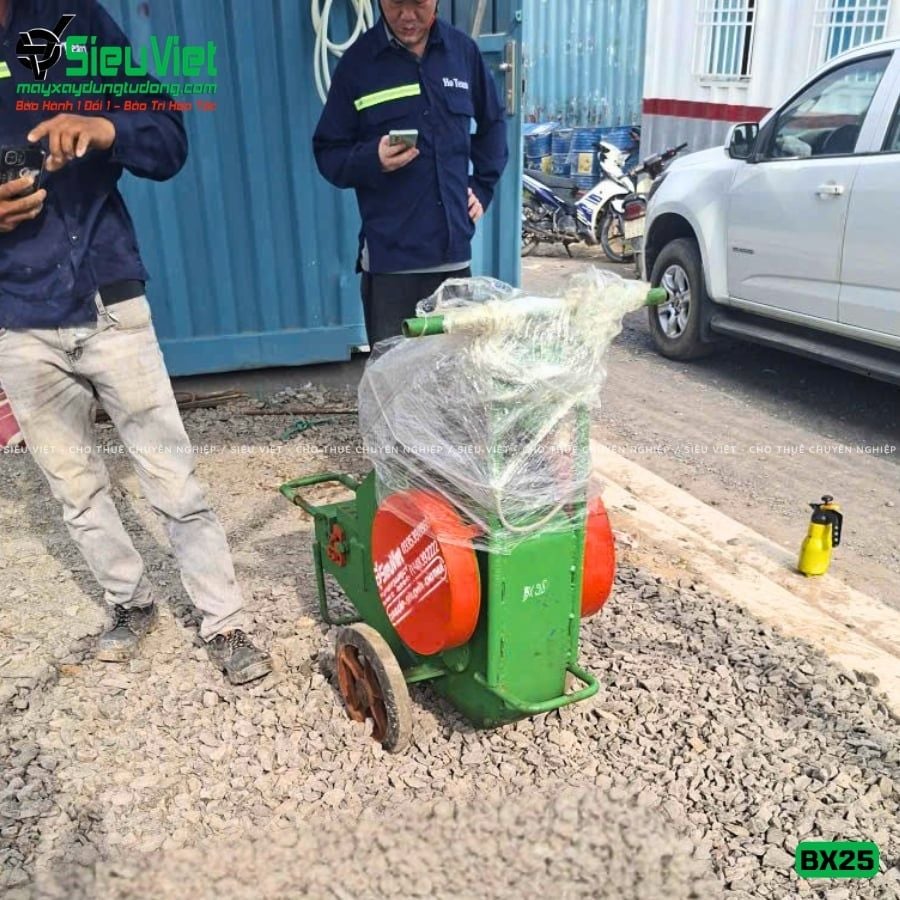 Thuê Ngày Máy cắt sắt phi 10-28 BX22, BX25, BX28 - Điện 220V, Dân dụng