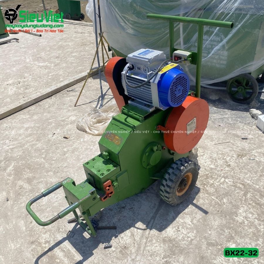 Thuê Ngày Máy cắt sắt phi 10-28 BX22, BX25, BX28 - Điện 220V, Dân dụng