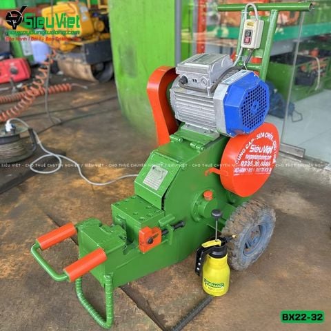 Thuê Ngày Máy cắt sắt D6-32 BX22, BX25, BX28, BX32 Hàn Quốc - Điện 220V, 1 Pha