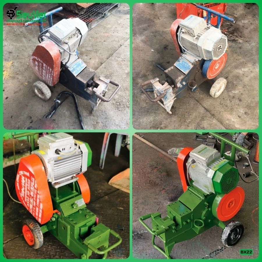 Sửa máy cắt sắt bánh xe BX22 Hàn Quốc