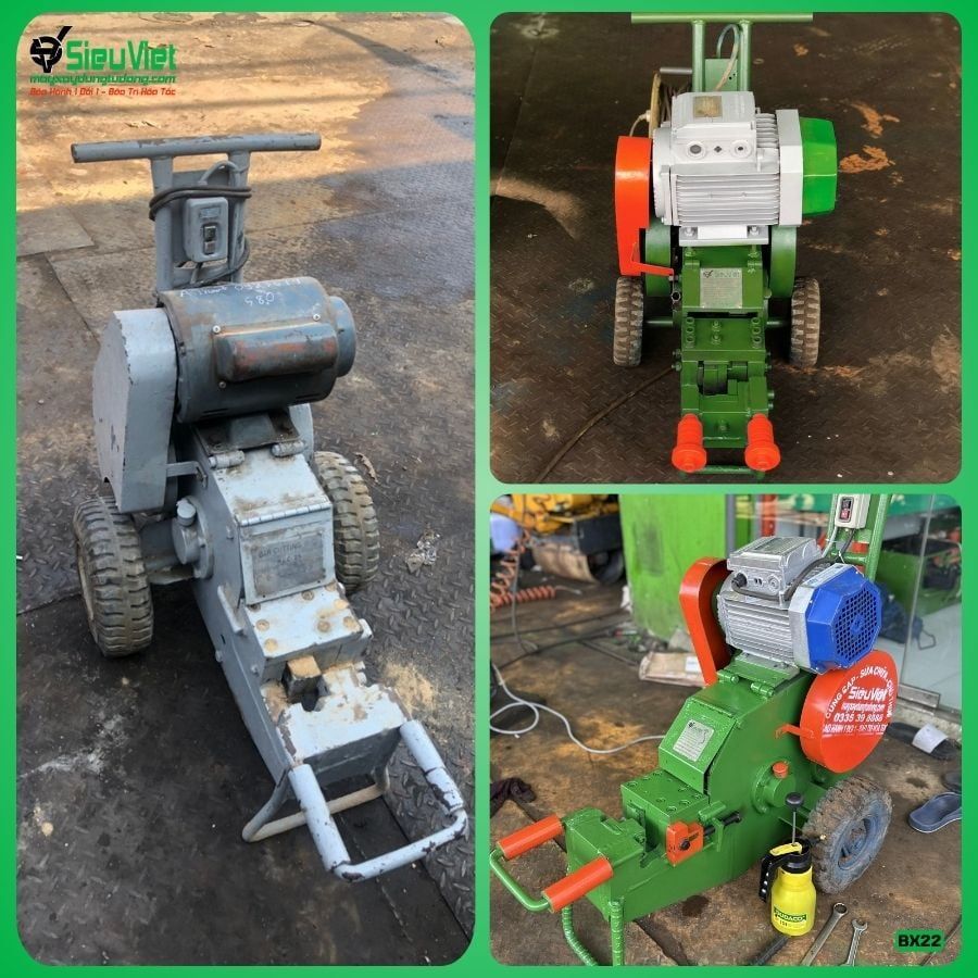 Sửa máy cắt sắt bánh xe BX22 Hàn Quốc