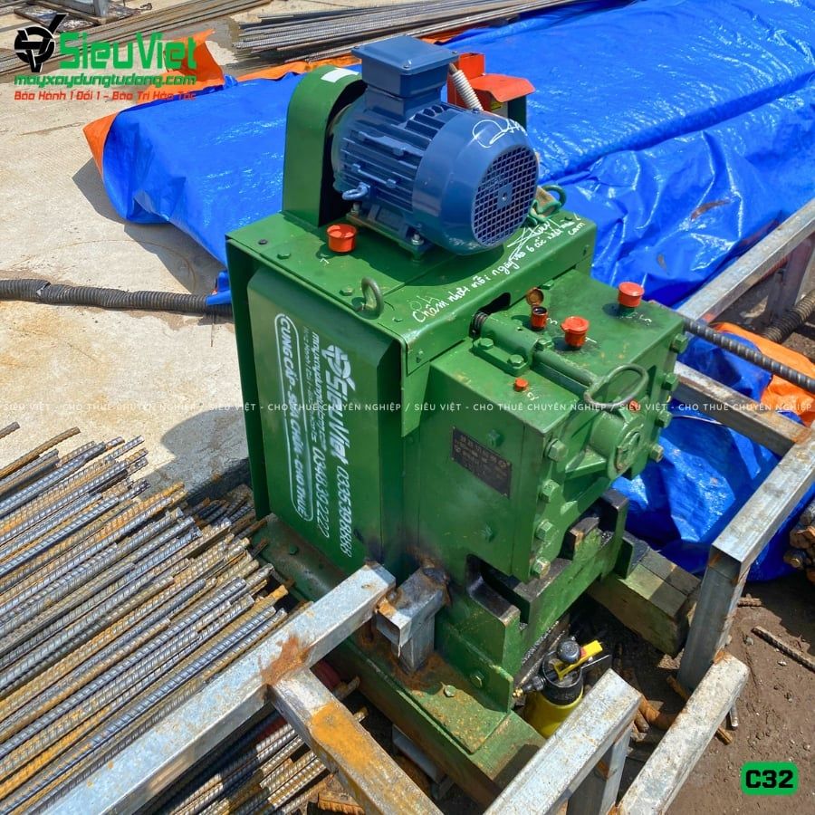 Máy cắt sắt C32 Nhật Bản - Điện 380v, 3 Pha