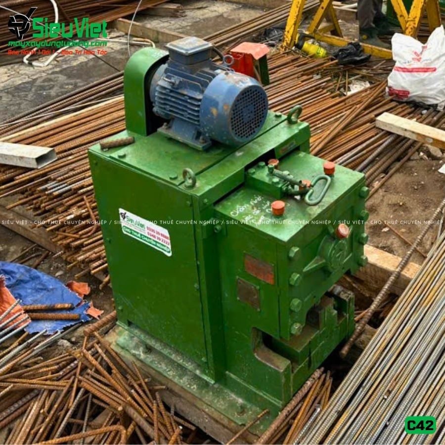 Máy cắt sắt C42 Nhật Bản - Điện 380v, 3 Pha