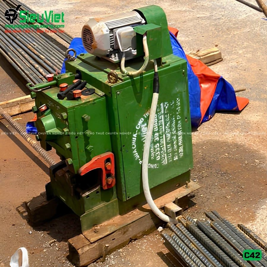 (Cũ) Máy cắt sắt C42 Nhật Bản - Điện 380v, 3 Pha (Loại 2)