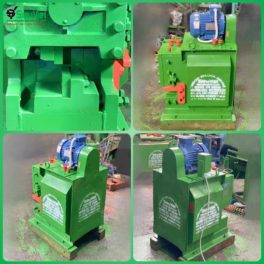 Sửa máy cắt sắt C42 nội địa Nhật Bản - Điện 380V, 3 pha