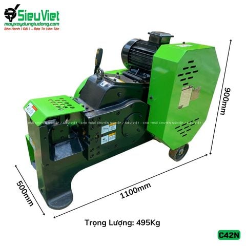 (Cũ) Máy cắt sắt phi 10-40mm C42N - Điện 380v, 3 Pha