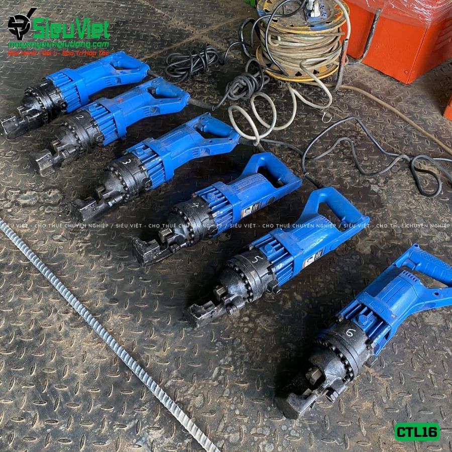 Thuê Tháng Máy cắt sắt cầm tay phi 6-16 CTL16 Hàn Quốc - Điện 220V, 1 Pha