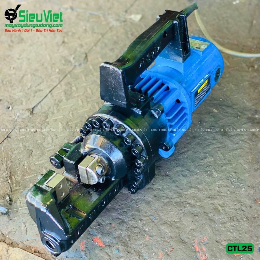 Thuê Tháng Máy cắt sắt cầm tay phi 10-25 CTL25 - Điện 220V, Dân dụng