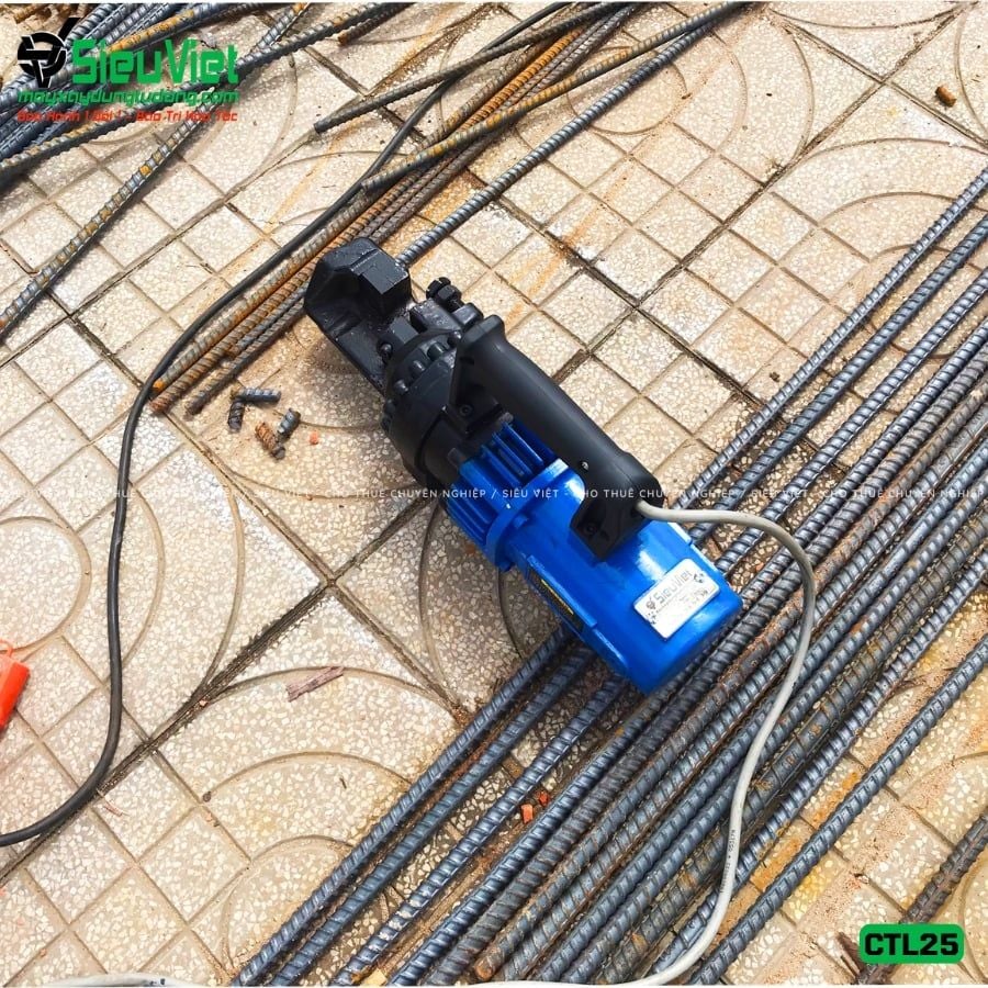 Thuê Ngày Máy cắt sắt cầm tay phi 6-25 CTL25 Hàn Quốc - Điện 220V, 1 Pha