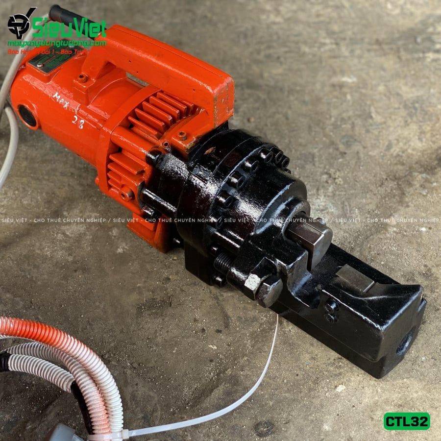 Thuê Ngày Máy cắt sắt cầm tay phi 6-32 CTL32 Hàn Quốc (Điện 220V Dân dụng)