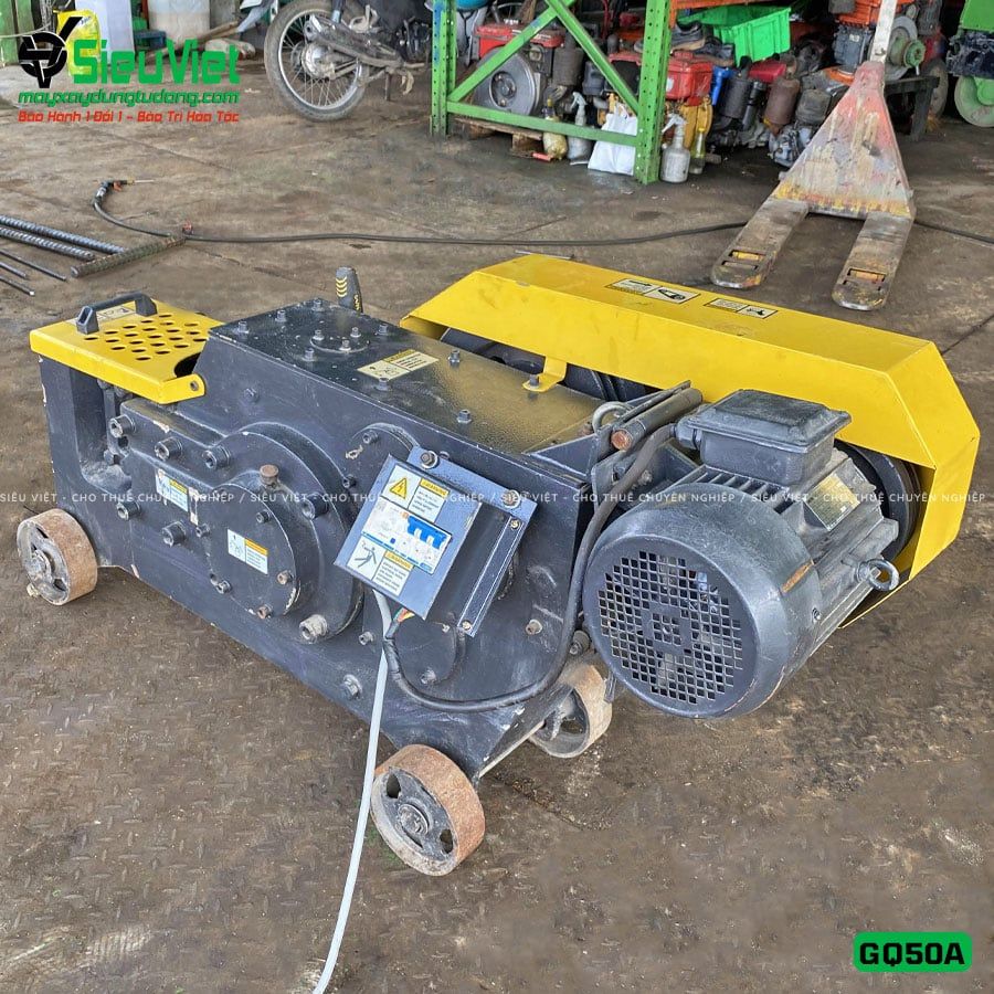 (Cũ) Máy cắt sắt GQ50A Trung Quốc - Điện 380v, 3 Pha