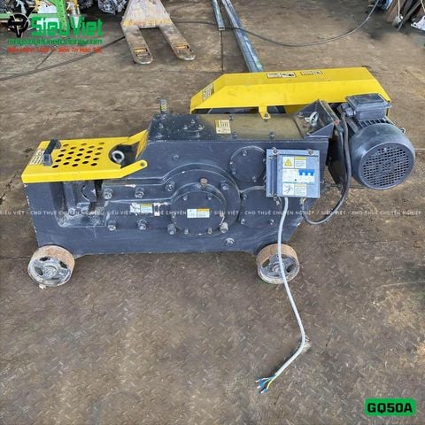 (Cũ) Máy cắt sắt GQ50A Trung Quốc - Điện 380v, 3 Pha