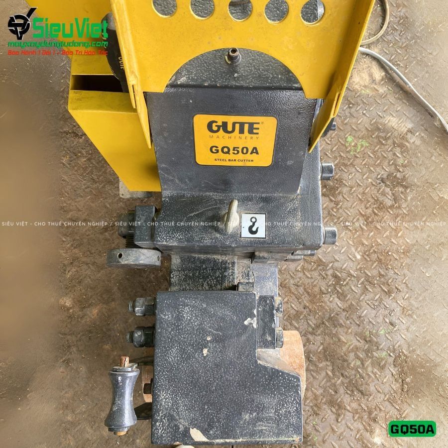 (Cũ) Máy cắt sắt GQ50A Trung Quốc - Điện 380v, 3 Pha