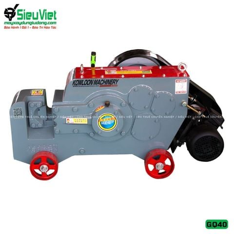 Máy cắt sắt GQ40 Kowloon Trung Quốc - Điện 380v, 3 Pha