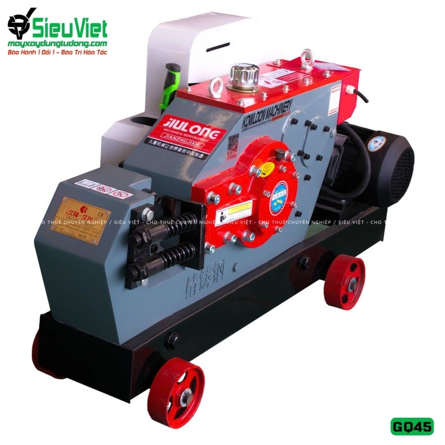 Máy cắt sắt GQ45 Kowloon Trung Quốc - Điện 380v, 3 Pha