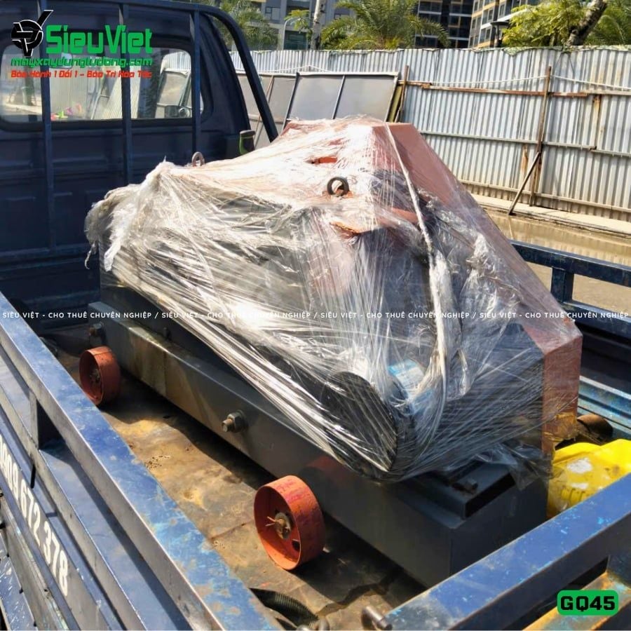(Cũ) Máy cắt sắt GQ45 Trung Quốc - Điện 380v, 3 Pha