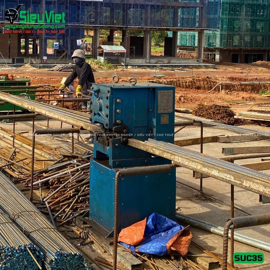Máy cắt sắt SUC-35 Seoul Hàn Quốc - Điện 380v, 3 Pha