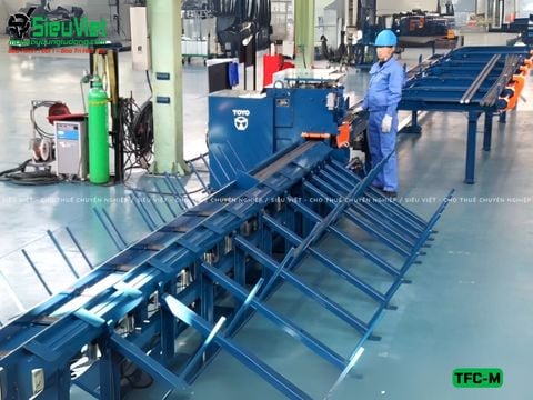 (Cũ) Máy cắt sắt Toyo TFC-M Nhật Bản - Điện 380v, 3 Pha