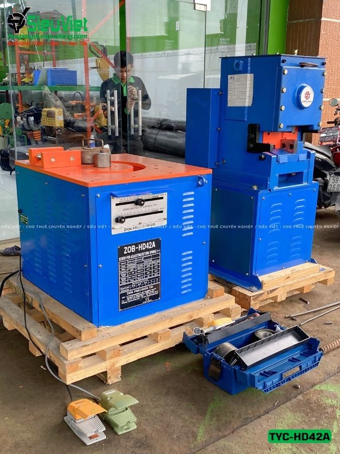 Máy cắt thép TYC-HD42A Taeyeon Hàn Quốc - Điện 380v, 3 Pha