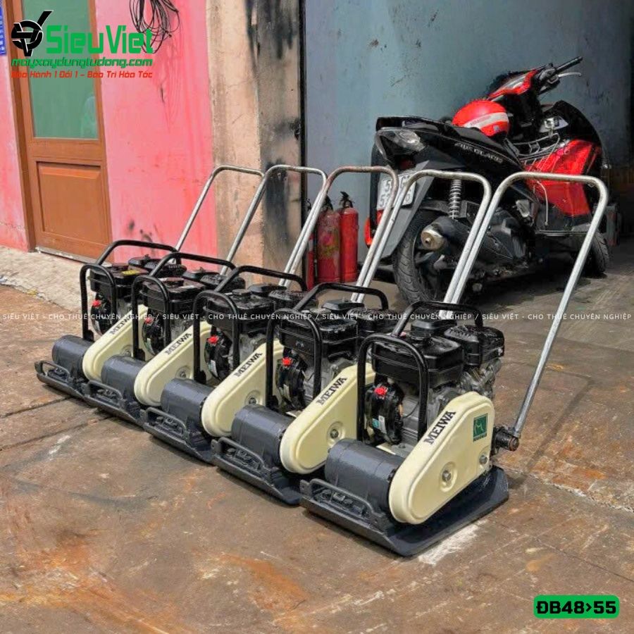 (Cũ) Máy đầm bàn 48>55Kg (Khung + Động cơ Nhật Bản mới 80%)