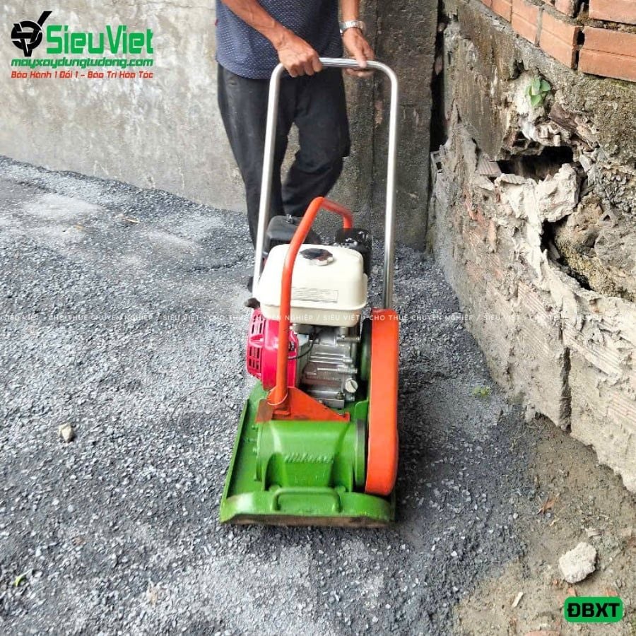 Thuê Ngày Máy đầm bàn 50Kg - 80Kg Nhật Bản - Động cơ xăng