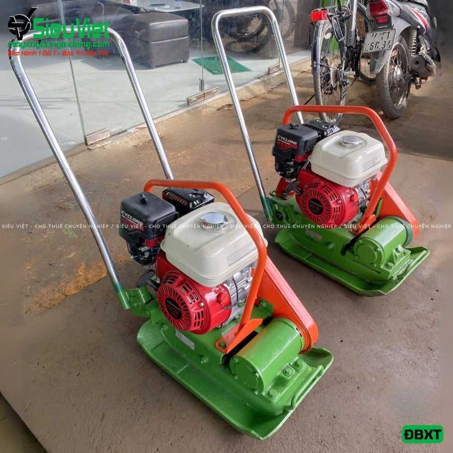 Thuê Ngày Máy đầm bàn 50Kg - 80Kg Nhật Bản - Động cơ xăng