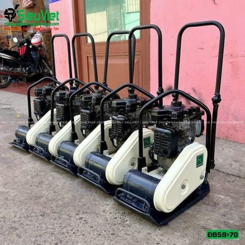 (Cũ) Máy đầm bàn 59>70Kg (Khung + Động cơ Nhật Bản mới 80%)