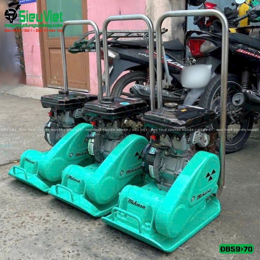 (Cũ) Máy đầm bàn 59>70Kg (Khung + Động cơ Nhật Bản mới 80%)