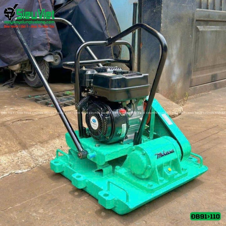 (Cũ) Máy đầm bàn 91>110Kg (Khung + Động cơ Nhật Bản mới 80%)