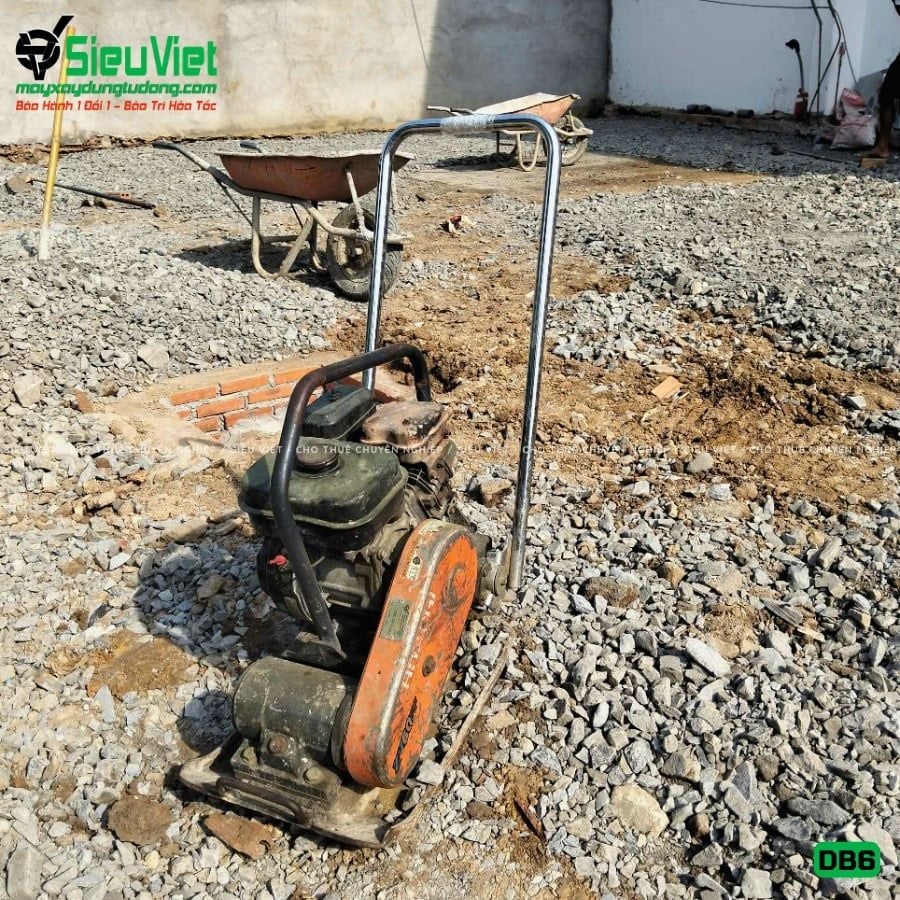 Thuê Tháng Máy đầm bàn DB6 50-70Kg (Xăng)