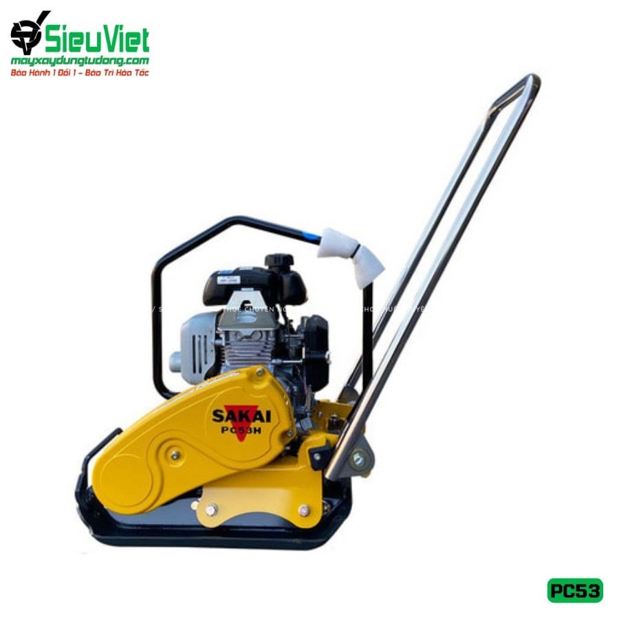 Máy đầm bàn PC53 Sakai Nhật Bản - Chính hãng, giá tốt