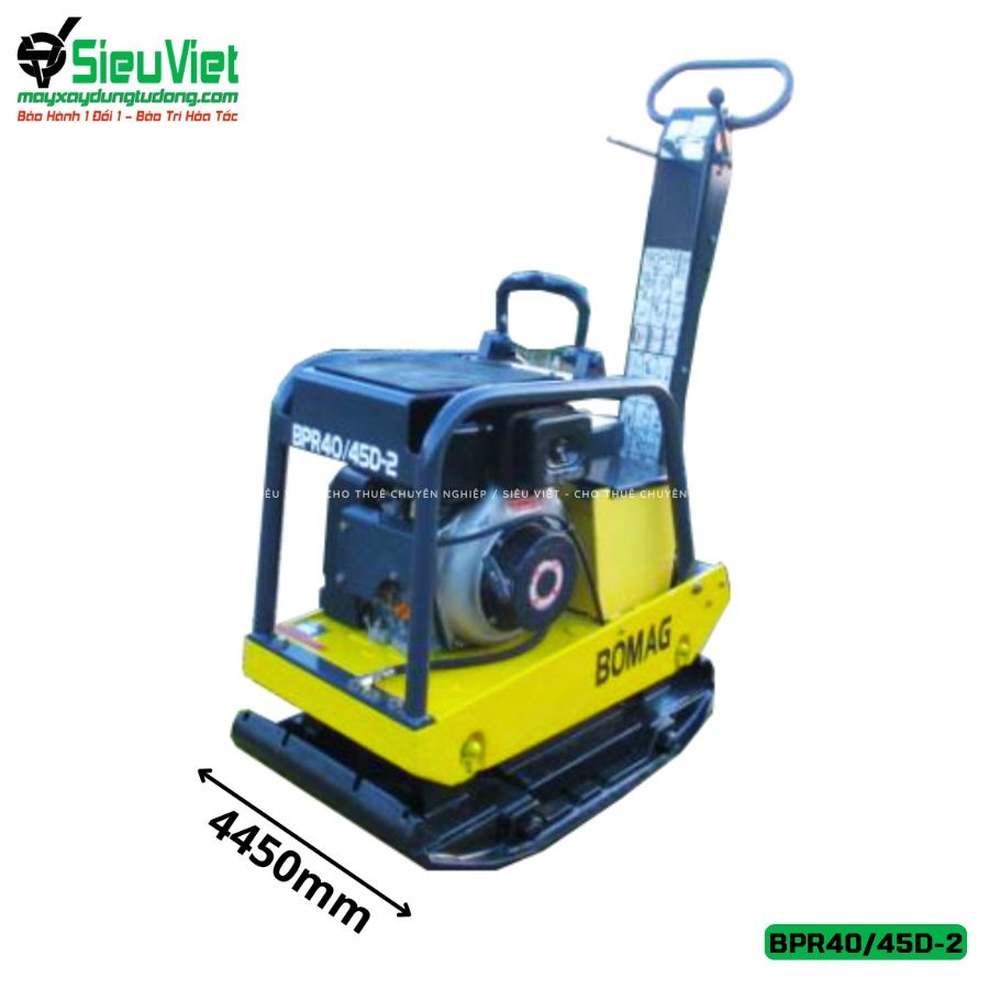Máy đầm bàn thủy lực BPR40/45D-2 Bomag Đức - Chính hãng, giá tốt