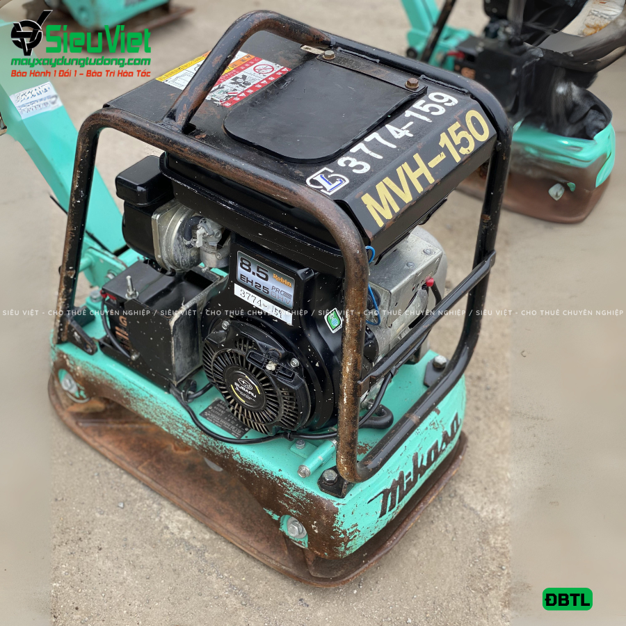 Thuê Tháng Máy đầm bàn thuỷ lực DBTL12 100-250kg (Xăng)