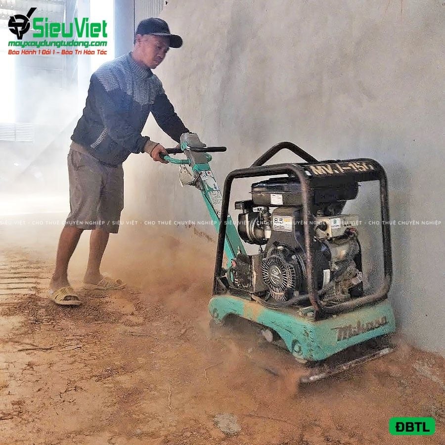Thuê Tháng Máy đầm bàn thuỷ lực DBTL12 100-250kg (Xăng)