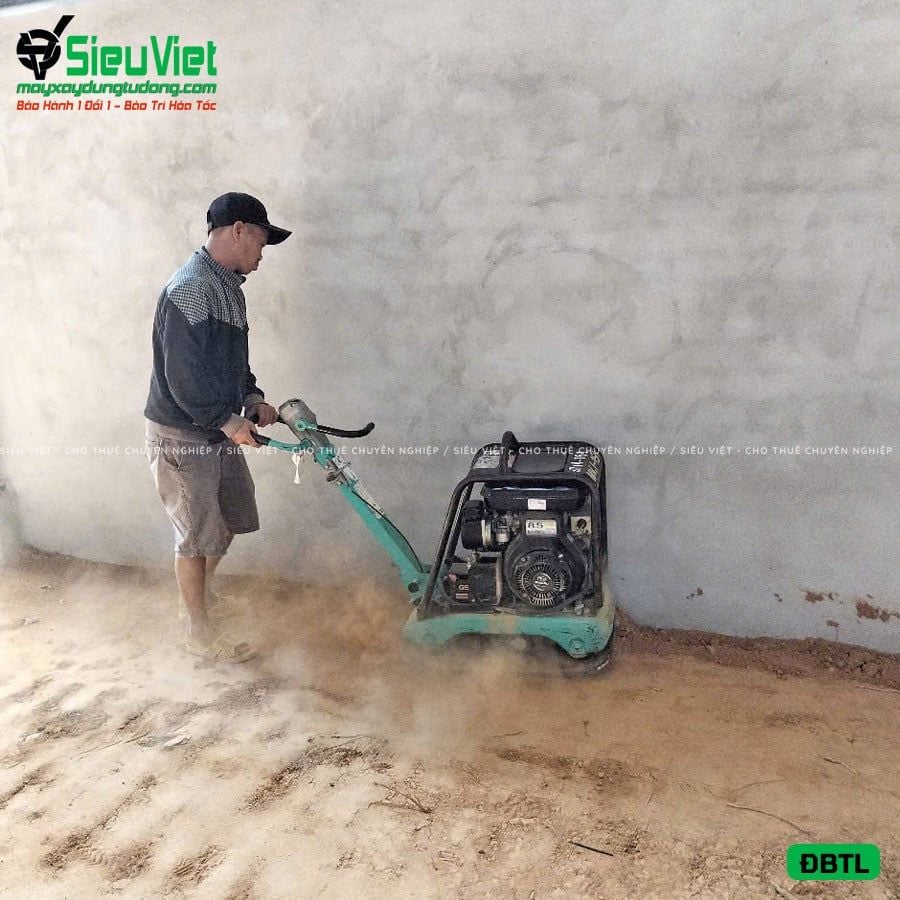 Thuê Tháng Máy đầm bàn thuỷ lực DBTL12 100-250kg (Xăng)