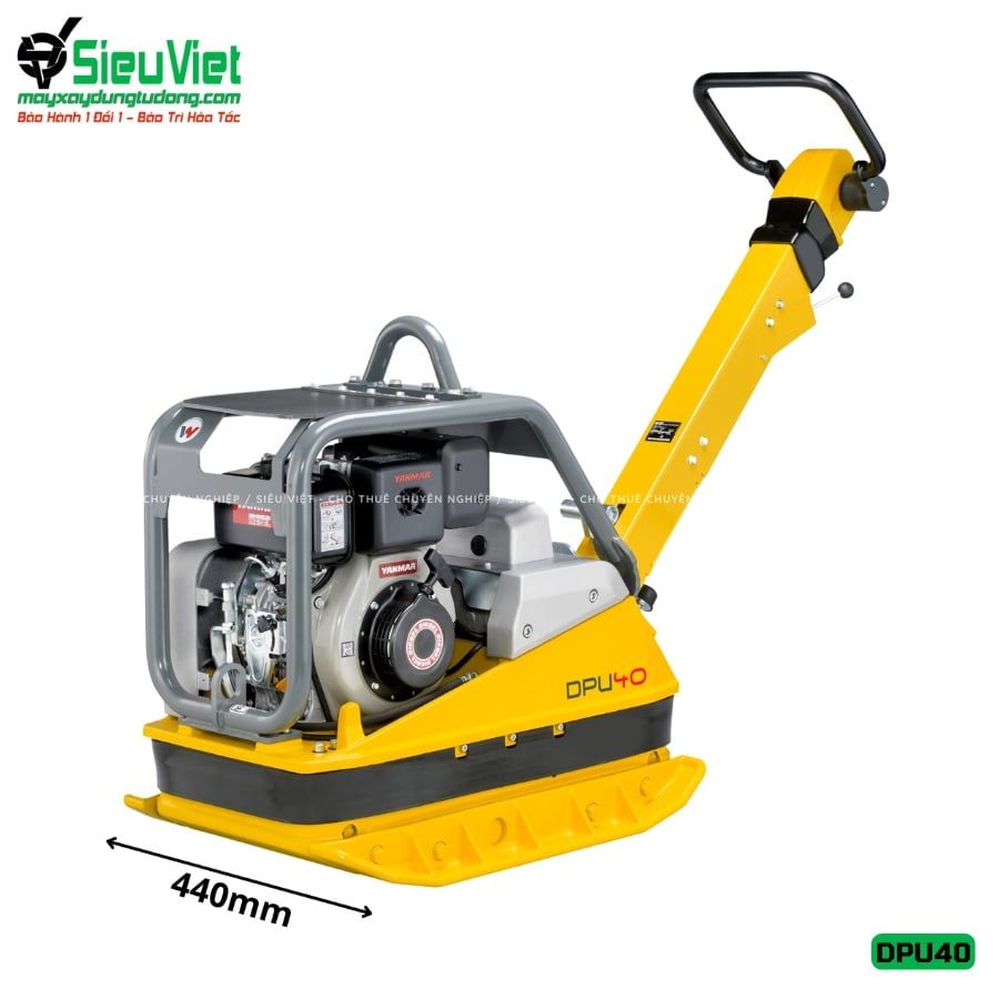 Máy đầm bàn thủy lực DPU40 Wacker Mỹ - Chính hãng, giá tốt