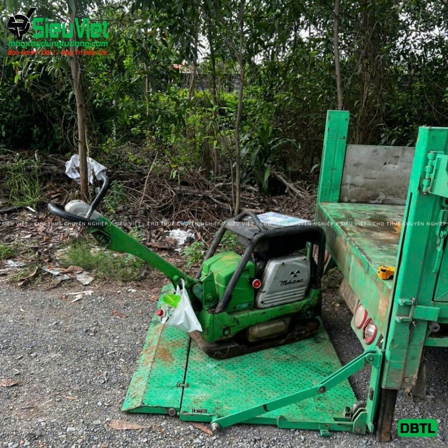 Thuê Tháng Máy đầm bàn thuỷ lực DBTL34 300-400Kg (Dầu Diesel)