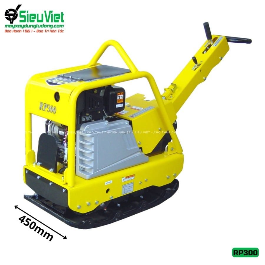 Máy đầm bàn thủy lực RP300 Meiwa Nhật Bản - Chính hãng, giá tốt