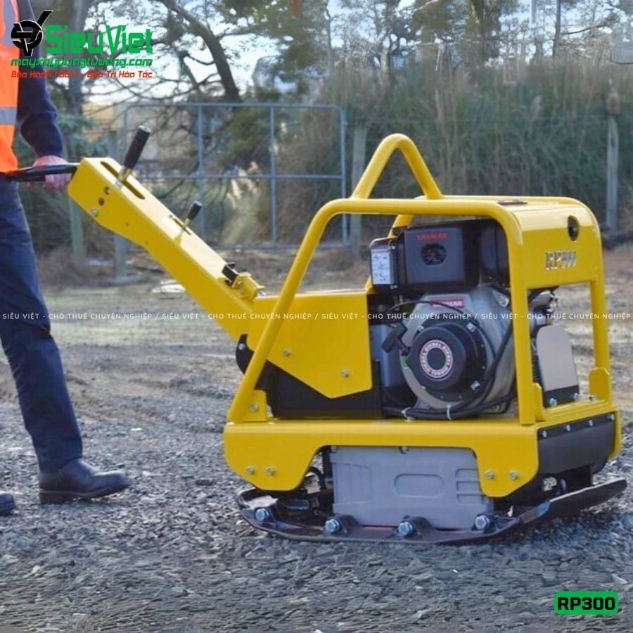 Máy đầm bàn thủy lực RP300 Meiwa Nhật Bản - Chính hãng, giá tốt